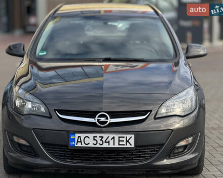 Опель Астра 2014 в Луцке на Automoto.ua Серый Опель Астра, объемом двигателя 1.6 л и пробегом 233 тыс. км за 6650 $, фото 3 на Automoto.ua