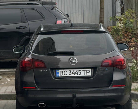 Серый Опель Астра, объемом двигателя 2 л и пробегом 262 тыс. км за 8950 $, фото 5 на Automoto.ua