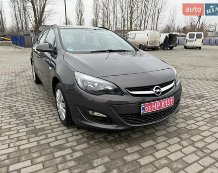 Серый Опель Астра, объемом двигателя 1.6 л и пробегом 246 тыс. км за 8050 $, фото 1 на Automoto.ua