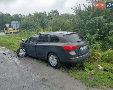 Серый Опель Астра, объемом двигателя 1.6 л и пробегом 159 тыс. км за 3200 $, фото 3 на Automoto.ua