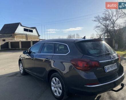 Серый Опель Астра, объемом двигателя 1.6 л и пробегом 165 тыс. км за 7700 $, фото 3 на Automoto.ua