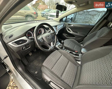 Серый Опель Астра, объемом двигателя 1.6 л и пробегом 127 тыс. км за 9699 $, фото 25 на Automoto.ua