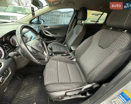 Серый Опель Астра, объемом двигателя 1.6 л и пробегом 127 тыс. км за 9699 $, фото 16 на Automoto.ua