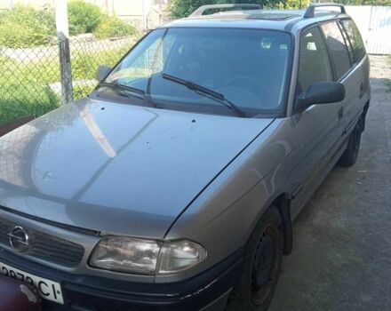 Сірий Опель Астра, об'ємом двигуна 1.6 л та пробігом 205 тис. км за 1200 $, фото 1 на Automoto.ua