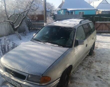 Сірий Опель Астра, об'ємом двигуна 1.6 л та пробігом 130 тис. км за 1200 $, фото 1 на Automoto.ua