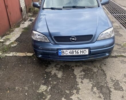 Сірий Опель Астра, об'ємом двигуна 1.6 л та пробігом 213 тис. км за 2799 $, фото 1 на Automoto.ua