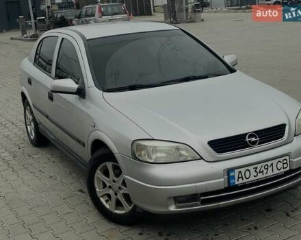 Серый Опель Астра, объемом двигателя 1.6 л и пробегом 323 тыс. км за 2850 $, фото 1 на Automoto.ua