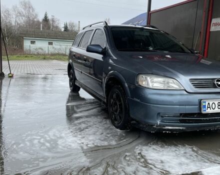 Серый Опель Астра, объемом двигателя 1.6 л и пробегом 1000 тыс. км за 2700 $, фото 1 на Automoto.ua