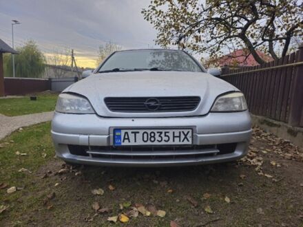 Серый Опель Астра, объемом двигателя 1.6 л и пробегом 400 тыс. км за 750 $, фото 1 на Automoto.ua