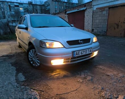 Серый Опель Астра, объемом двигателя 1.7 л и пробегом 385 тыс. км за 2700 $, фото 1 на Automoto.ua