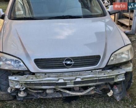 Серый Опель Астра, объемом двигателя 1.6 л и пробегом 456 тыс. км за 1300 $, фото 1 на Automoto.ua