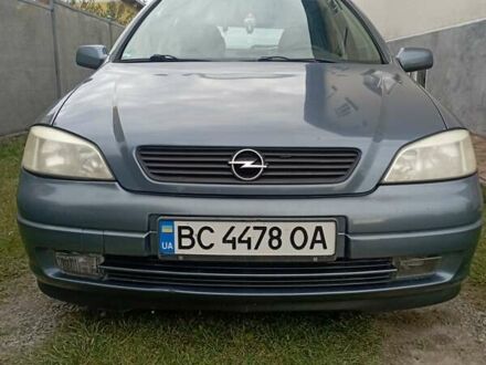 Серый Опель Астра, объемом двигателя 1.6 л и пробегом 193 тыс. км за 3400 $, фото 1 на Automoto.ua