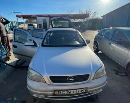 Серый Опель Астра, объемом двигателя 1.7 л и пробегом 486 тыс. км за 1700 $, фото 1 на Automoto.ua