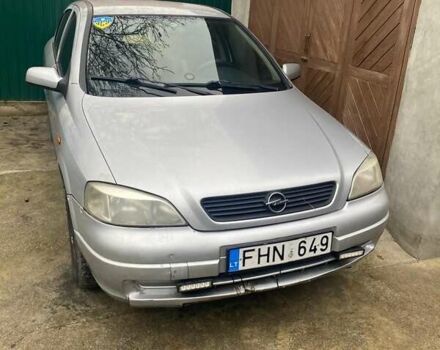 Серый Опель Астра, объемом двигателя 1.7 л и пробегом 197 тыс. км за 1500 $, фото 1 на Automoto.ua