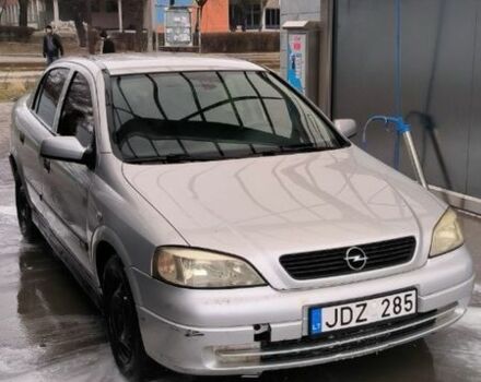 Серый Опель Астра, объемом двигателя 1.7 л и пробегом 280 тыс. км за 2200 $, фото 1 на Automoto.ua
