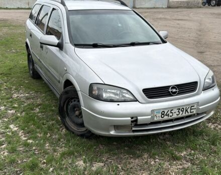 Серый Опель Астра, объемом двигателя 1.6 л и пробегом 500 тыс. км за 2200 $, фото 1 на Automoto.ua