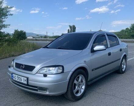 Сірий Опель Астра, об'ємом двигуна 2 л та пробігом 279 тис. км за 3200 $, фото 1 на Automoto.ua