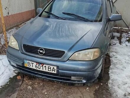 Сірий Опель Астра, об'ємом двигуна 1.6 л та пробігом 219 тис. км за 3000 $, фото 1 на Automoto.ua