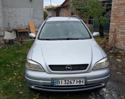 Серый Опель Астра, объемом двигателя 2 л и пробегом 420 тыс. км за 3300 $, фото 1 на Automoto.ua