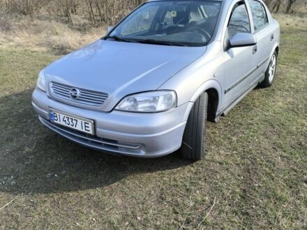 Серый Опель Астра, объемом двигателя 2 л и пробегом 269 тыс. км за 3700 $, фото 1 на Automoto.ua