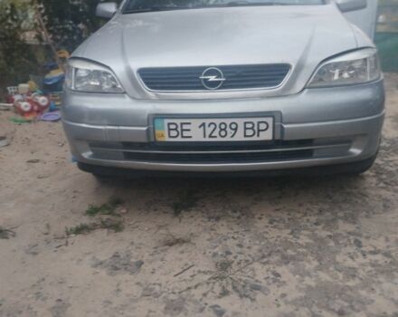 Серый Опель Астра, объемом двигателя 2 л и пробегом 309 тыс. км за 2903 $, фото 1 на Automoto.ua