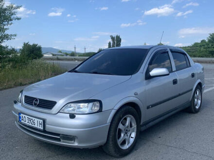 Серый Опель Астра, объемом двигателя 2 л и пробегом 278 тыс. км за 3300 $, фото 1 на Automoto.ua