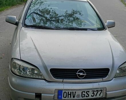 Сірий Опель Астра, об'ємом двигуна 1.6 л та пробігом 208 тис. км за 1000 $, фото 1 на Automoto.ua