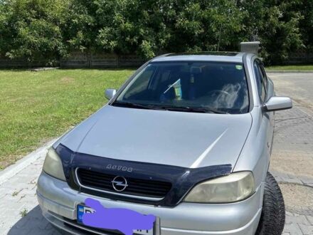 Серый Опель Астра, объемом двигателя 1.7 л и пробегом 230 тыс. км за 2700 $, фото 1 на Automoto.ua