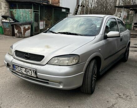 Серый Опель Астра, объемом двигателя 1.6 л и пробегом 368 тыс. км за 1183 $, фото 1 на Automoto.ua