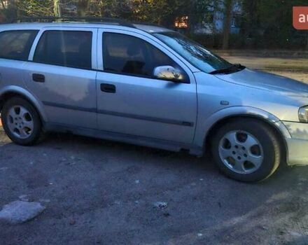 Серый Опель Астра, объемом двигателя 2 л и пробегом 345 тыс. км за 1500 $, фото 1 на Automoto.ua