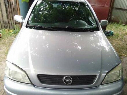 Серый Опель Астра, объемом двигателя 1.4 л и пробегом 164 тыс. км за 3100 $, фото 1 на Automoto.ua