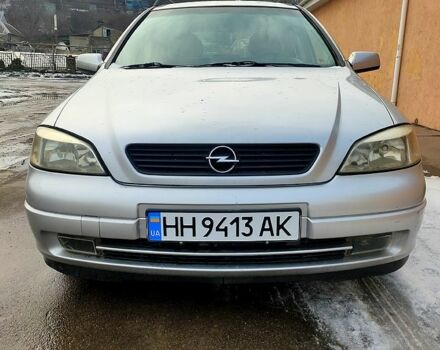 Серый Опель Астра, объемом двигателя 1.6 л и пробегом 237 тыс. км за 2800 $, фото 1 на Automoto.ua