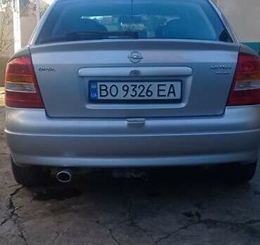 Серый Опель Астра, объемом двигателя 1.6 л и пробегом 268 тыс. км за 3500 $, фото 1 на Automoto.ua