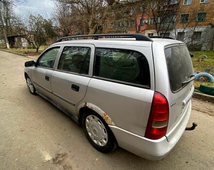 Серый Опель Астра, объемом двигателя 2 л и пробегом 136 тыс. км за 1650 $, фото 1 на Automoto.ua