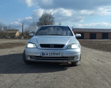 Серый Опель Астра, объемом двигателя 1.39 л и пробегом 269 тыс. км за 2850 $, фото 1 на Automoto.ua