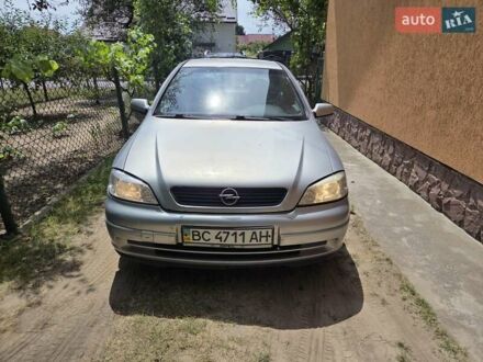 Серый Опель Астра, объемом двигателя 1.6 л и пробегом 206 тыс. км за 4000 $, фото 1 на Automoto.ua
