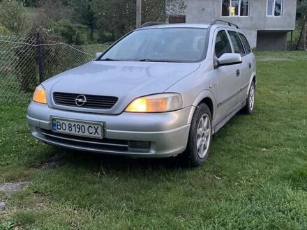 Сірий Опель Астра, об'ємом двигуна 2 л та пробігом 268 тис. км за 2500 $, фото 1 на Automoto.ua