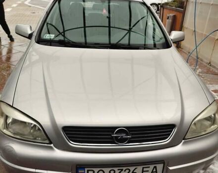 Серый Опель Астра, объемом двигателя 1.6 л и пробегом 268 тыс. км за 3800 $, фото 1 на Automoto.ua