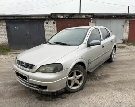 Серый Опель Астра, объемом двигателя 1.7 л и пробегом 350 тыс. км за 1700 $, фото 1 на Automoto.ua