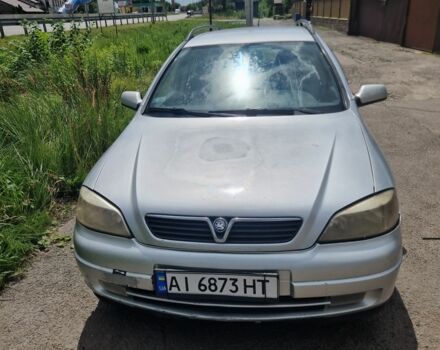 Сірий Опель Астра, об'ємом двигуна 2 л та пробігом 500 тис. км за 2100 $, фото 1 на Automoto.ua