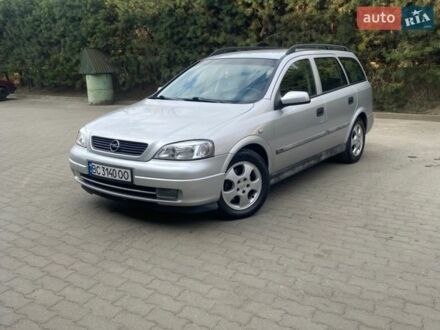 Серый Опель Астра, объемом двигателя 2 л и пробегом 260 тыс. км за 3500 $, фото 1 на Automoto.ua