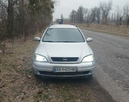 Сірий Опель Астра, об'ємом двигуна 2 л та пробігом 350 тис. км за 2100 $, фото 1 на Automoto.ua