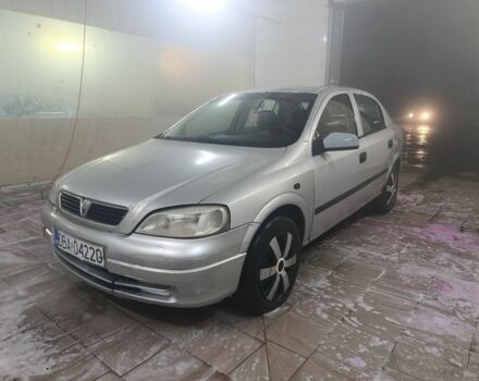 Серый Опель Астра, объемом двигателя 1.7 л и пробегом 333 тыс. км за 1100 $, фото 1 на Automoto.ua