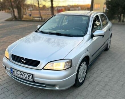 Серый Опель Астра, объемом двигателя 2 л и пробегом 212 тыс. км за 1400 $, фото 1 на Automoto.ua