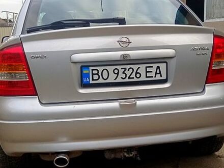 Сірий Опель Астра, об'ємом двигуна 1.6 л та пробігом 268 тис. км за 3850 $, фото 1 на Automoto.ua