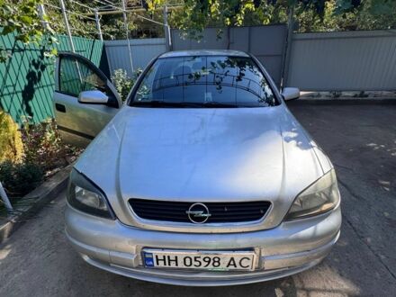 Серый Опель Астра, объемом двигателя 2 л и пробегом 360 тыс. км за 3600 $, фото 1 на Automoto.ua