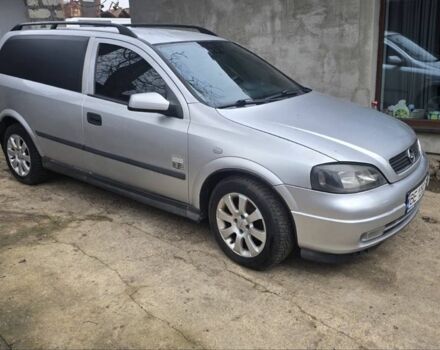 Серый Опель Астра, объемом двигателя 1.7 л и пробегом 324 тыс. км за 3500 $, фото 1 на Automoto.ua