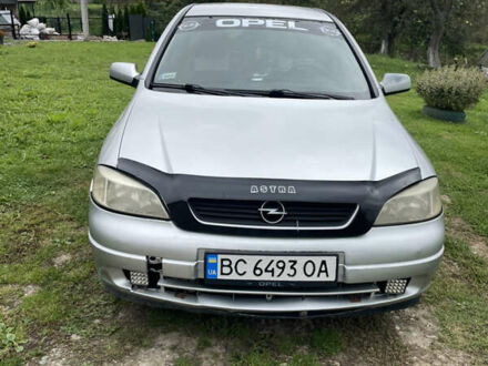 Серый Опель Астра, объемом двигателя 2 л и пробегом 420 тыс. км за 2000 $, фото 1 на Automoto.ua