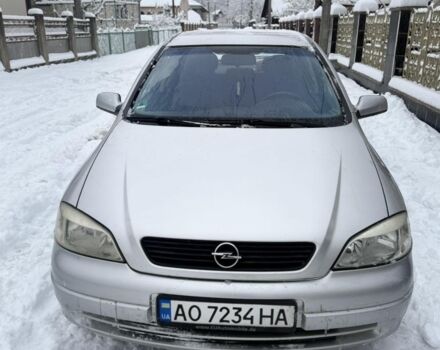 Сірий Опель Астра, об'ємом двигуна 1.6 л та пробігом 151 тис. км за 4200 $, фото 1 на Automoto.ua