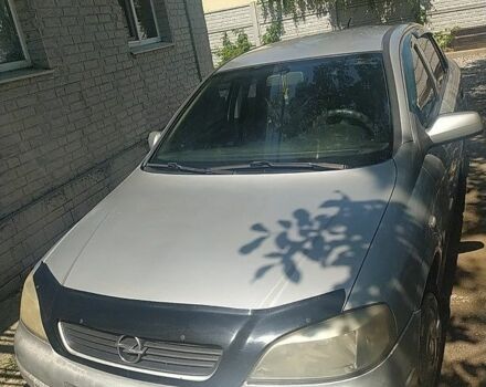 Сірий Опель Астра, об'ємом двигуна 1.4 л та пробігом 130 тис. км за 2400 $, фото 1 на Automoto.ua